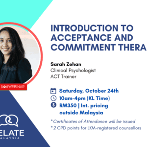 Introduction to Acceptance and Commitment Therapy